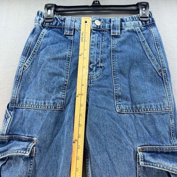 BDG Urban Outfitters Jeans Women's 26x32 Straight Baggy Cargo Carpenter Skate - Picture 12 of 14